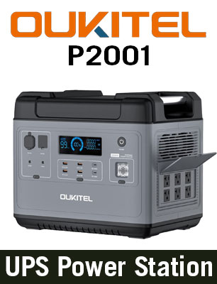 OUKITEL P2001 UPS Portable Power Station Product Review