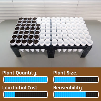 Seed Starting Options - Cone-tainer Ray Leach Tubes