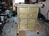 Albo-grow Sub-irrigated Garden Box - Bottom is supported by 2x4 boards