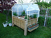Albo-grow Box (2011) - PVC frame creates mini greenhouse