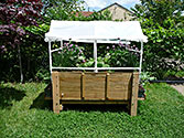 Self Watering Garden Box - My 1st sub-irrigated urban garden (2011)