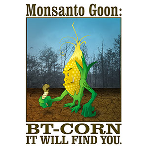 Monsanto GMO Zombie Bt-Corn