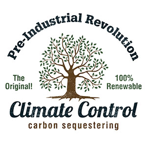 Pre-Industrial Revolution Climate Control T-shirt Design